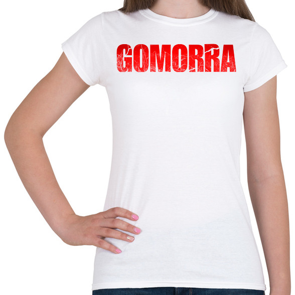 Gomorra logo-Női póló