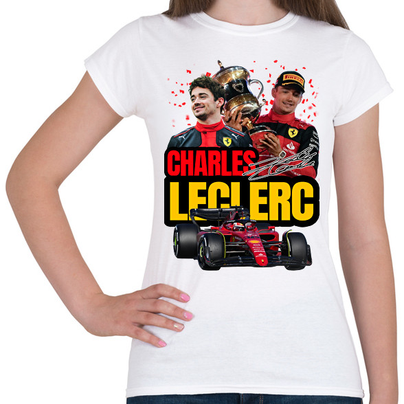 Charles Leclerc-Női póló