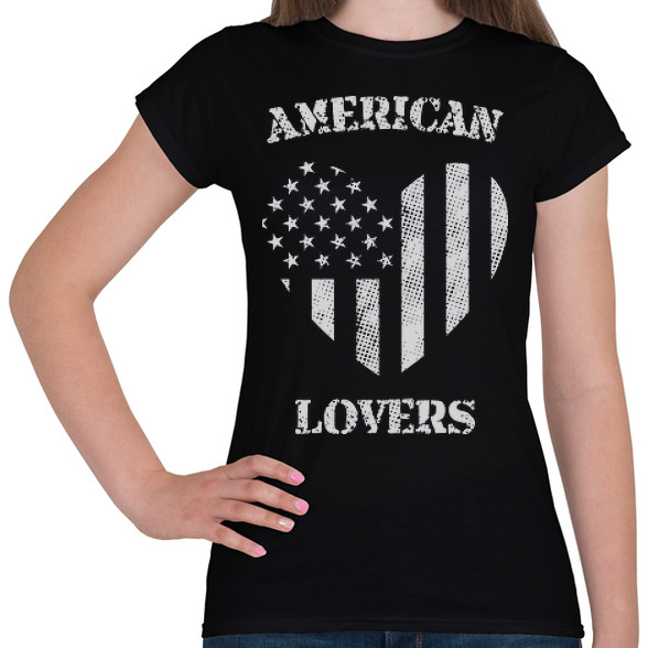 Amerikai szerető-Női póló