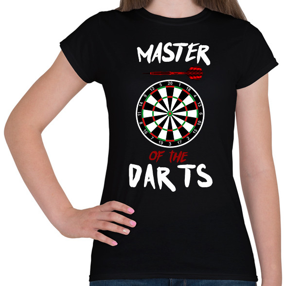 Master of the dart-Női póló