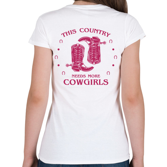 Cowgirls-Női póló