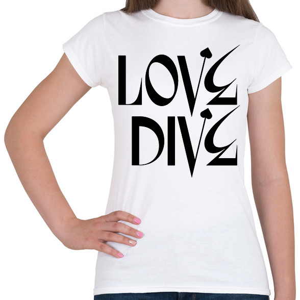 Love Dive-Női póló