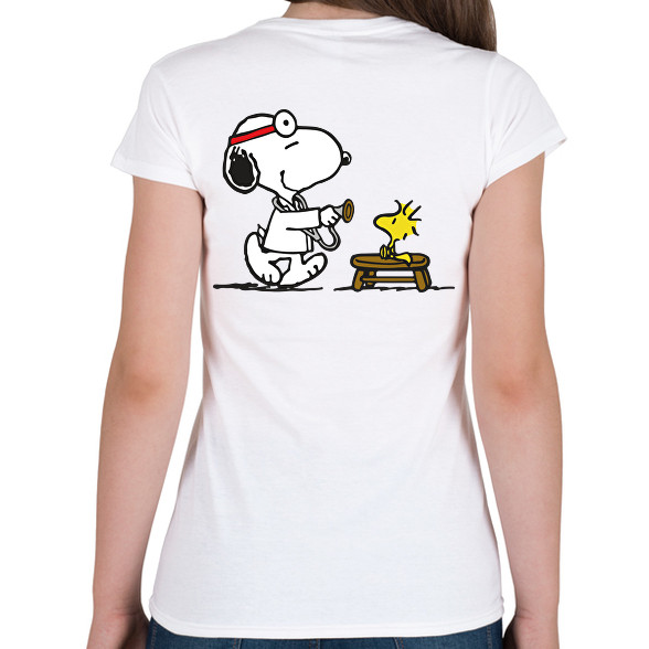 Snoopy és Woodstock-Női póló