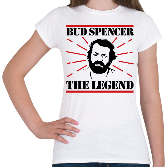 Bud Spencer - The legend-Női póló