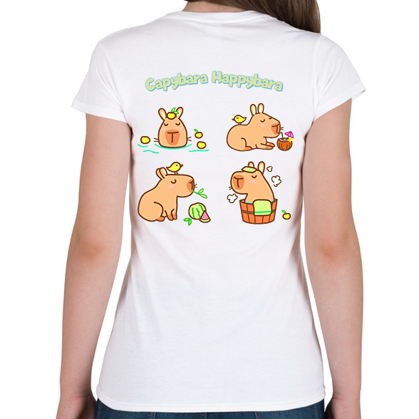 Capybara Happybara-Női póló