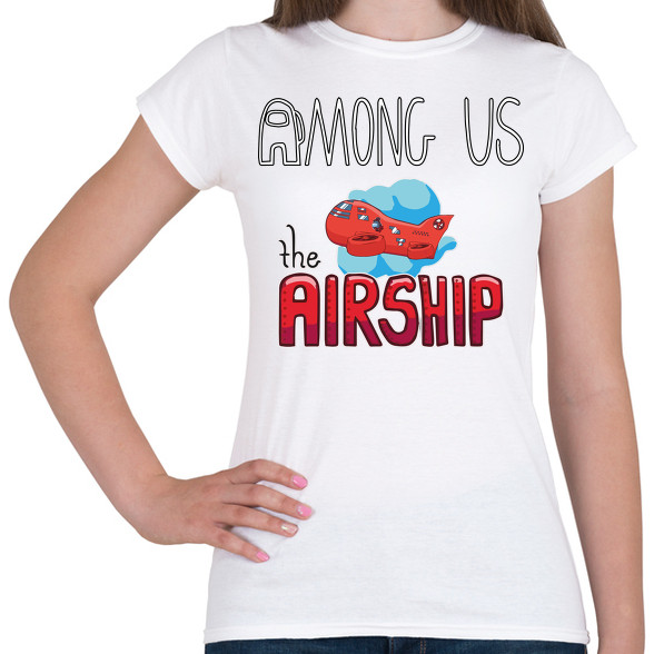 Among us airship-Női póló