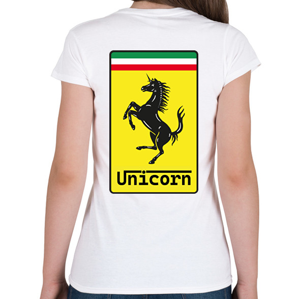 Unicorn - Ferrari-Női póló