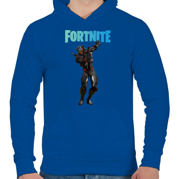 Omega Fortnite-Férfi kapucnis pulóver