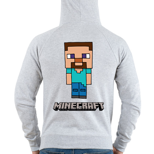 Minecraft - Steve-Férfi kapucnis pulóver