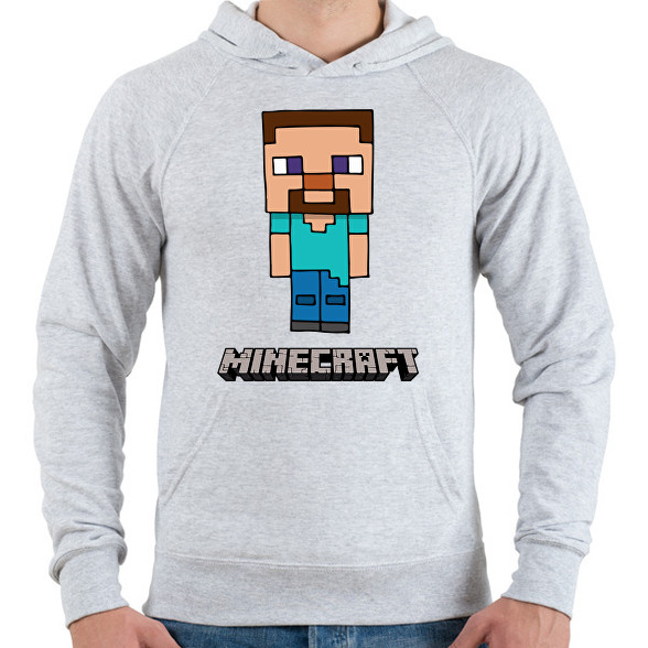 Minecraft - Steve-Férfi kapucnis pulóver