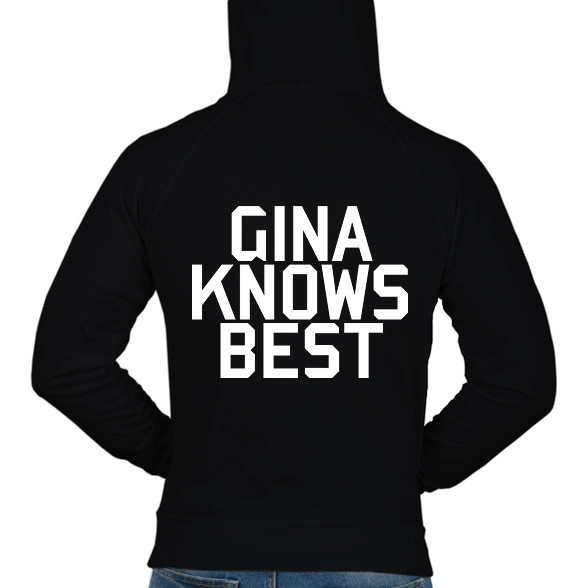 Gina knows best - Brooklyn Nine-Nine-Férfi kapucnis pulóver