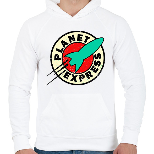 Planet express-Férfi kapucnis pulóver