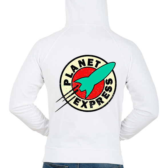 Planet express-Férfi kapucnis pulóver