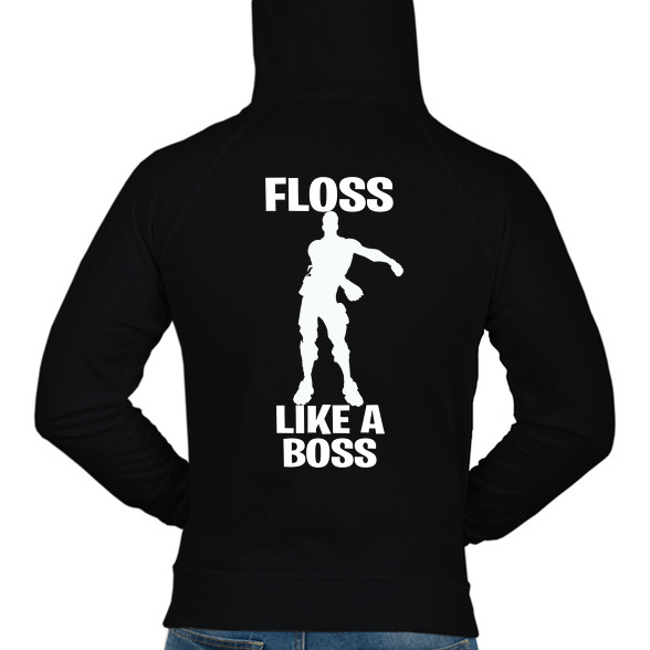 Floss Like A Boss-Férfi kapucnis pulóver