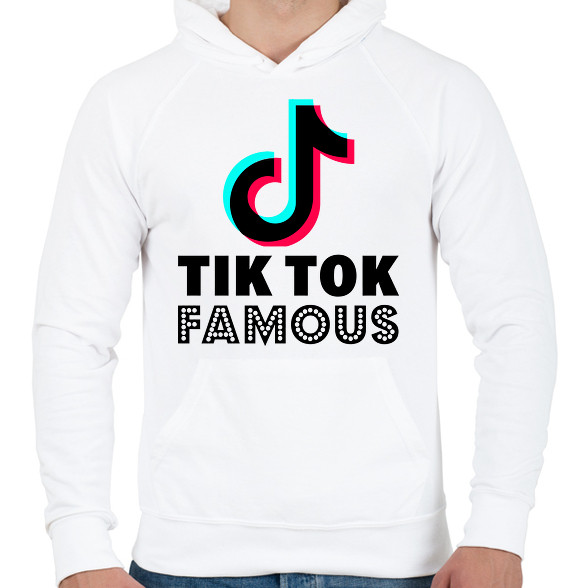 Tiktok Famous-Férfi kapucnis pulóver