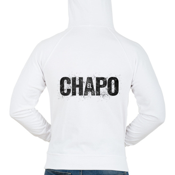 El Chapo-Férfi kapucnis pulóver