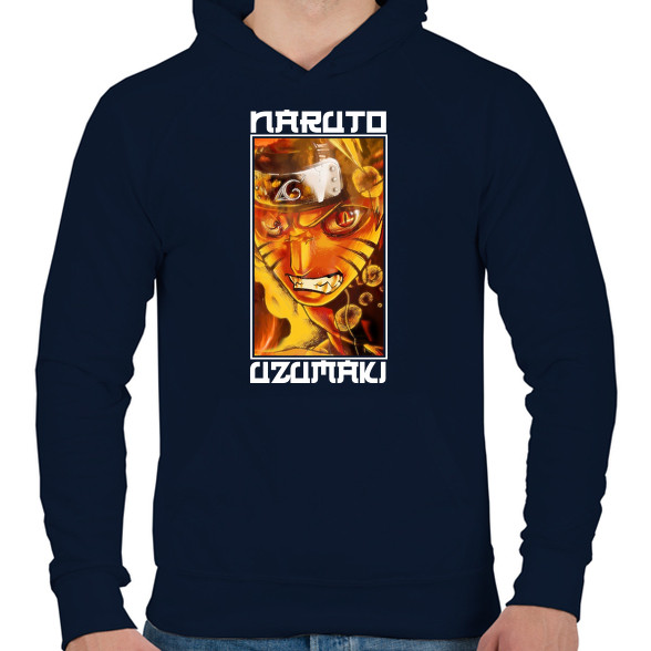 Naruto Uzumaki-Férfi kapucnis pulóver