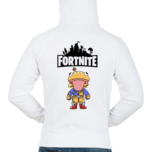 Fortnite Beef Boss-Férfi kapucnis pulóver