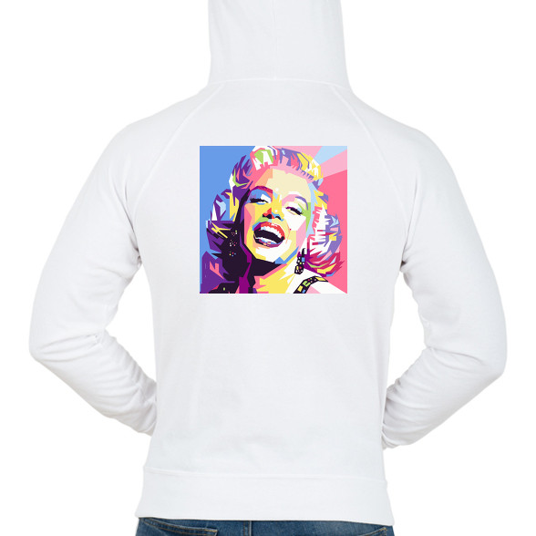 PopArt - Marilyn Monroe-Férfi kapucnis pulóver