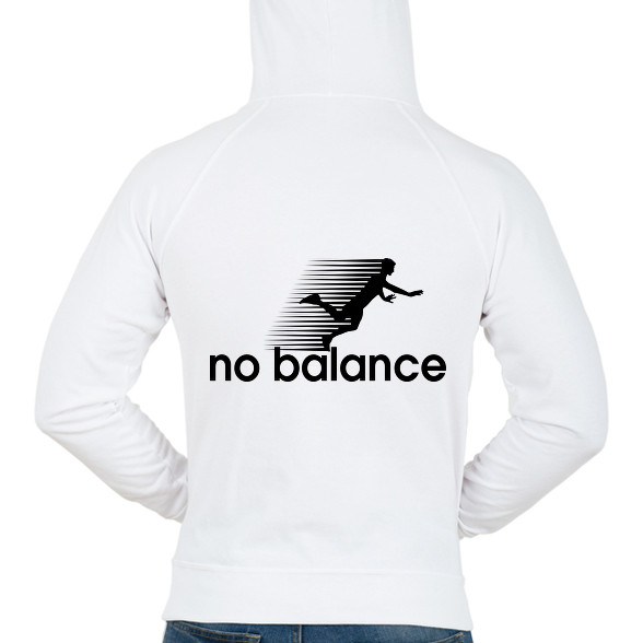 No Balance-Férfi kapucnis pulóver