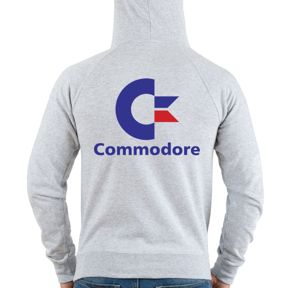 Commodore-Férfi kapucnis pulóver