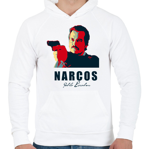 Narcos2-Férfi kapucnis pulóver