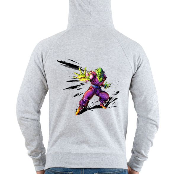 dragon ball piccolo-Férfi kapucnis pulóver