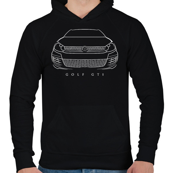 Volkswagen Golf GTI-Férfi kapucnis pulóver