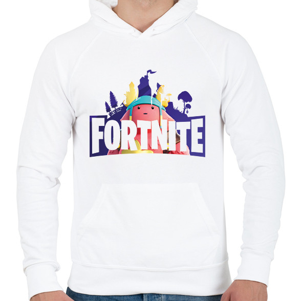 Fortnite-Férfi kapucnis pulóver