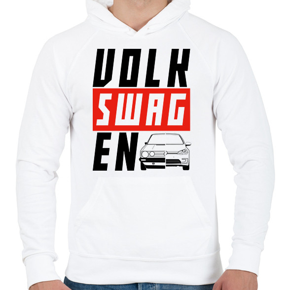 VOLK-SWAG-EN-Férfi kapucnis pulóver