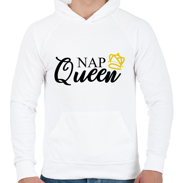 Nap Queen-Férfi kapucnis pulóver