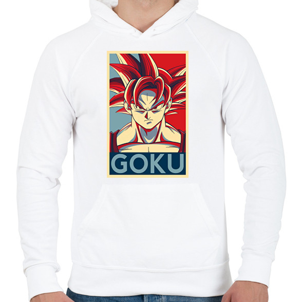 Goku-Férfi kapucnis pulóver