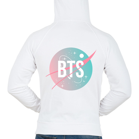 BTS NASA-Férfi kapucnis pulóver