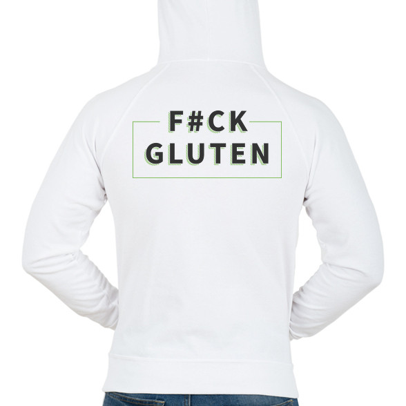 fcuk-gluten-grey-green-Férfi kapucnis pulóver