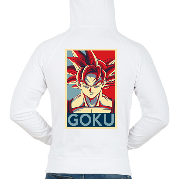 Goku-Férfi kapucnis pulóver