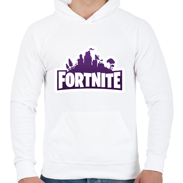 Fortnite-Férfi kapucnis pulóver