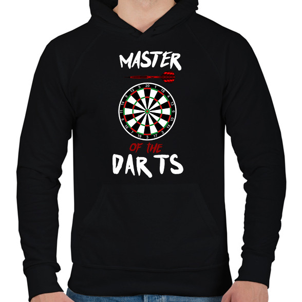 Master of the dart-Férfi kapucnis pulóver