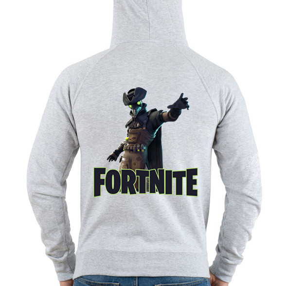 Plague - Fortnite skin-Férfi kapucnis pulóver