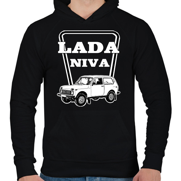 lada niva-Férfi kapucnis pulóver