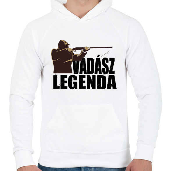 Vadász Legenda-Férfi kapucnis pulóver