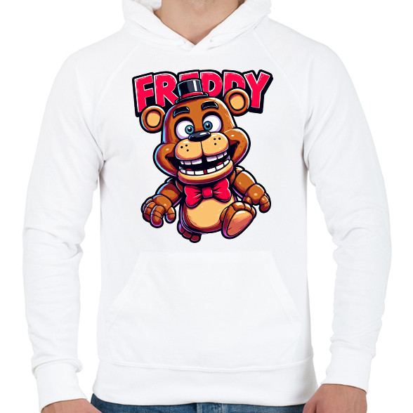 Freddy Fazbear-Férfi kapucnis pulóver