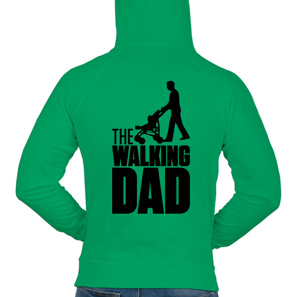 The Walking Dad-Férfi kapucnis pulóver