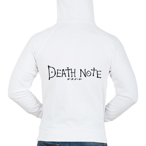 Death note (fekete)-Férfi kapucnis pulóver