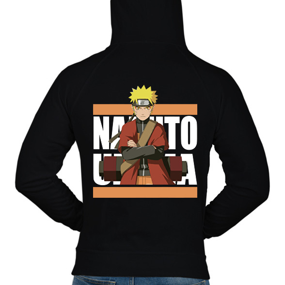 Uzumaki Naruto-Férfi kapucnis pulóver