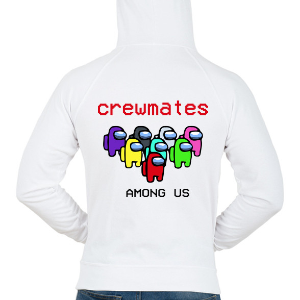 Among us crewmates-Férfi kapucnis pulóver