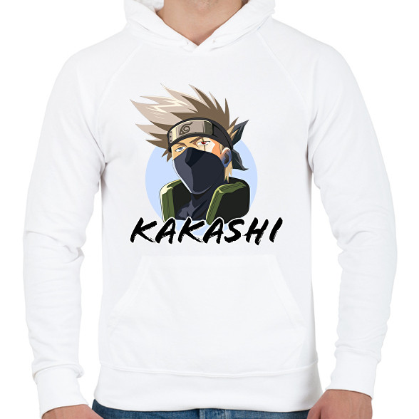 Hatake Kakashi-Férfi kapucnis pulóver