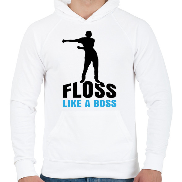 Floss like a boss - táncos-Férfi kapucnis pulóver