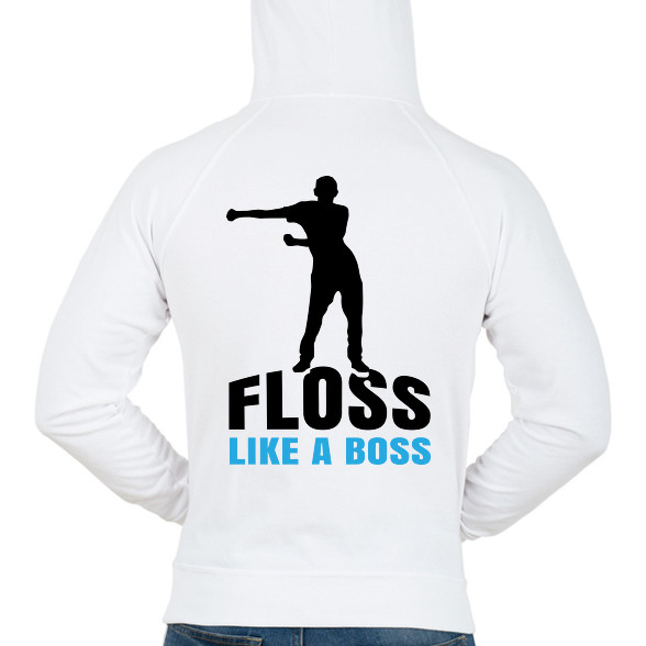 Floss like a boss - táncos-Férfi kapucnis pulóver