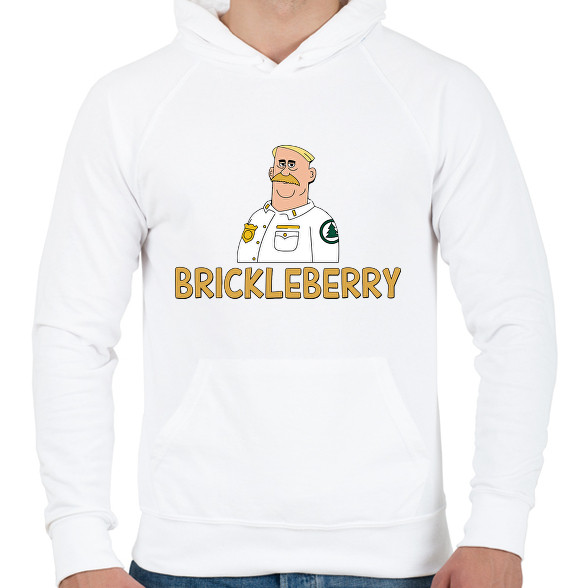 Brickleberry: Woody-Férfi kapucnis pulóver