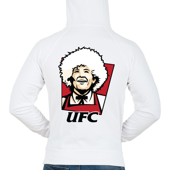 KFC Khabib-Férfi kapucnis pulóver